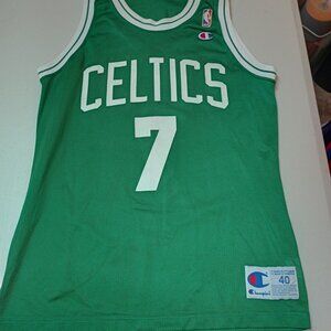 Champion Dee Brown Boston Celtics NBA Basketball Jersey Adult Medium 40